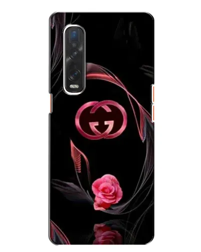 Чохол для OPPO Find X2 з картинкою «Gucci — неонова троянда»