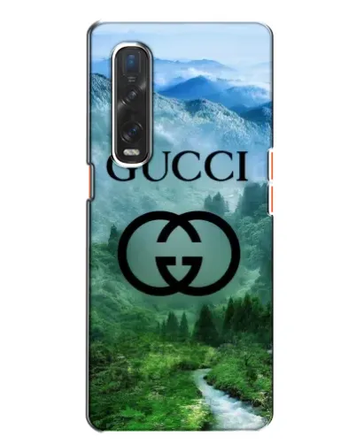 Чохол для OPPO Find X2 з картинкою «Gucci — гірський пейзаж»