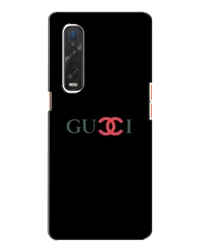 Чохол для OPPO Find X2 з картинкою «Gucci — червоний градієнт»