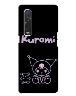 Чохол для OPPO Find X2 з картинкою «Kuromi — чорний мінімалізм» Чохол для OPPO Find X2 з картинкою «Kuromi — чорний мінімалізм»
