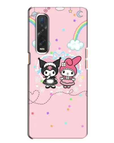 Чохол для OPPO Find X2 з картинкою «My Melody та Kuromi»