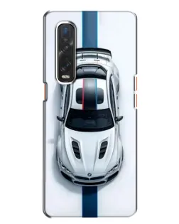 Чохол для OPPO Find X2 з картинкою «Вид зверху — BMW M»
