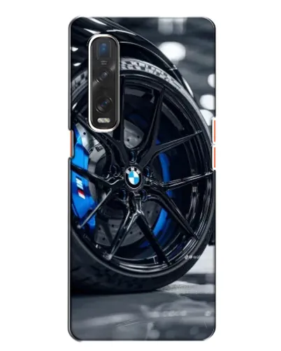 Чохол для OPPO Find X2 з картинкою «Колесо BMW зблизька»