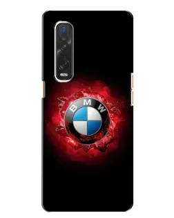 Чохол для OPPO Find X2 з картинкою «Логотип BMW — спалах»