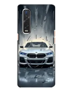 Чохол для OPPO Find X2 з картинкою «BMW у світлі фар»