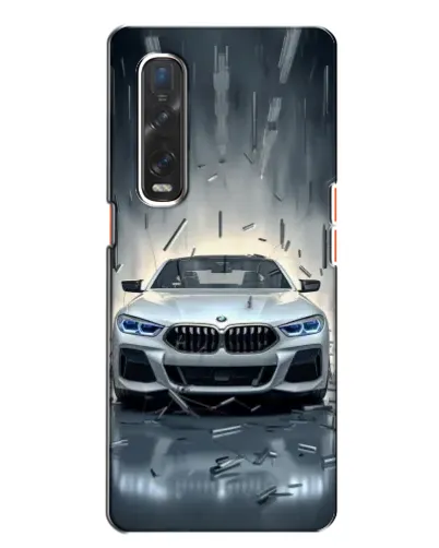 Чохол для OPPO Find X2 з картинкою «BMW у світлі фар»