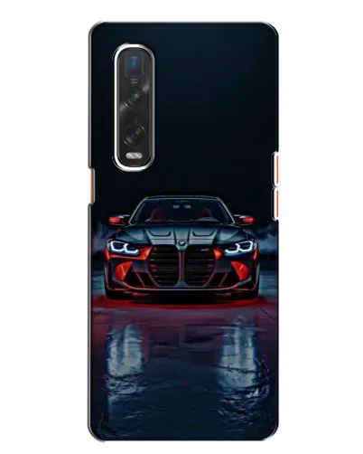 Чохол для OPPO Find X2 з картинкою «BMW на мокрій дорозі»