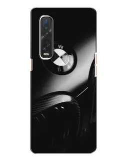 Чохол для OPPO Find X2 з картинкою «Емблема BMW — макро»