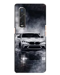 Чохол для OPPO Find X2 з картинкою «BMW крізь туман»