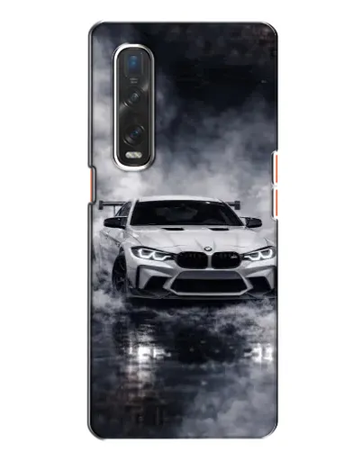 Чохол для OPPO Find X2 з картинкою «BMW крізь туман»
