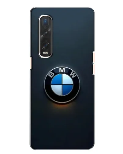 Чохол для OPPO Find X2 з картинкою «Логотип BMW — мінімалізм»