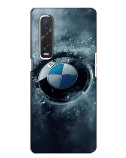 Чохол для OPPO Find X2 з картинкою «Логотип BMW — лід»