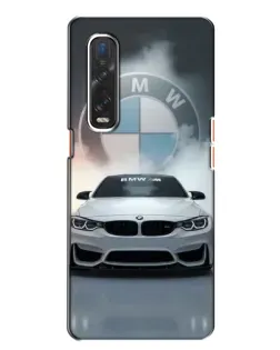 Чохол для OPPO Find X2 з картинкою «BMW в білому диму»