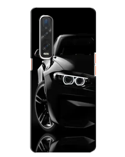 Чехол для OPPO Find X2 с картинкой «Черная BMW — профиль» Чехол для OPPO Find X2 с картинкой «Черная BMW — профиль»