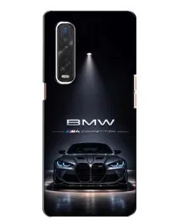 Чохол для OPPO Find X2 з картинкою «BMW крізь нічне місто»