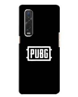 Чехол для OPPO Find X2 с картинкой «Лого BMW — металлический блеск»