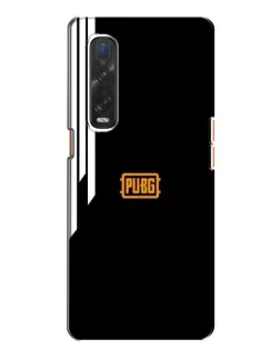Чехол для OPPO Find X2 с картинкой «PUBG — вертикальные линии»