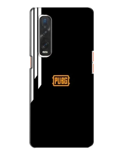 Чехол для OPPO Find X2 с картинкой «PUBG — вертикальные линии»