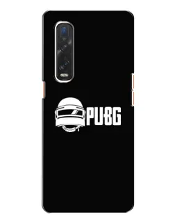 Чехол для OPPO Find X2 с картинкой «PUBG — классический лого»