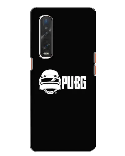 Чехол для OPPO Find X2 с картинкой «PUBG — классический лого»