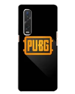 Чехол для OPPO Find X2 с картинкой «PUBG — рамка лого»