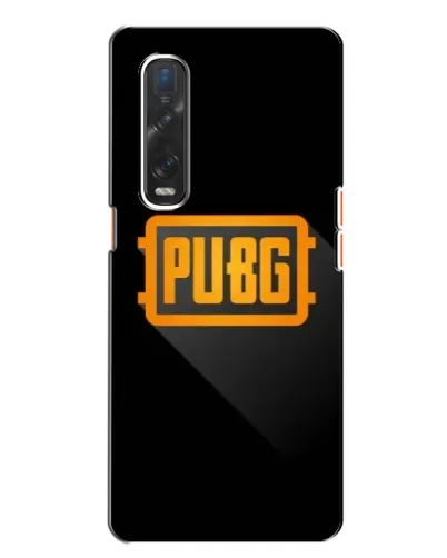 Чехол для OPPO Find X2 с картинкой «PUBG — рамка лого»
