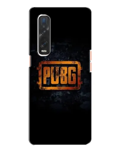Чехол для OPPO Find X2 с картинкой «PUBG — золотой логотип»