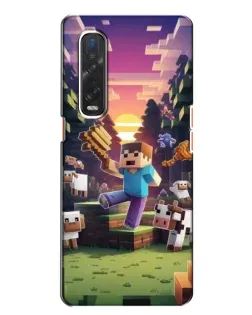 Чохол для OPPO Find X2 з картинкою «Стів на фермі» Чохол для OPPO Find X2 з картинкою «Стів на фермі»