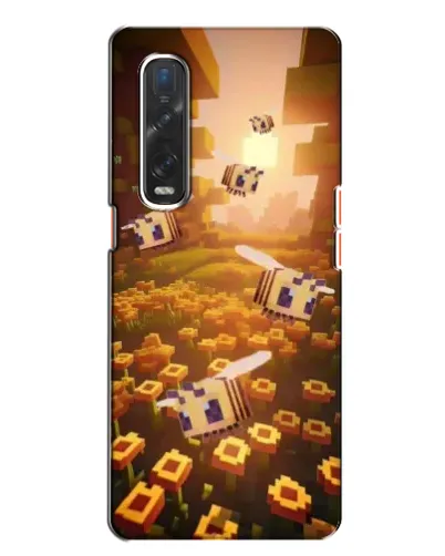 Чехол для OPPO Find X2 с картинкой «Поле подсолнухов»