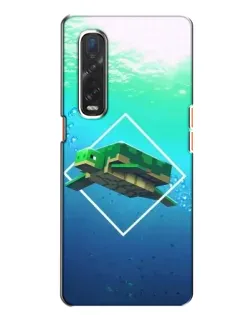 Чохол для OPPO Find X2 з картинкою «Черепаха Minecraft» Чохол для OPPO Find X2 з картинкою «Черепаха Minecraft»