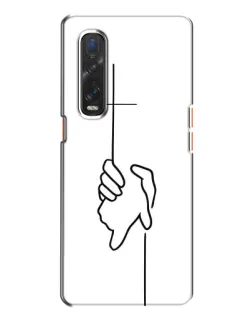 Чохол для OPPO Find X2 з картинкою «Рука тримає» Чохол для OPPO Find X2 з картинкою «Рука тримає»