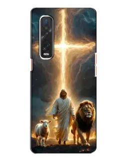 Чохол для OPPO Find X2 з картинкою «Лев Юди та Світло» Чохол для OPPO Find X2 з картинкою «Лев Юди та Світло»