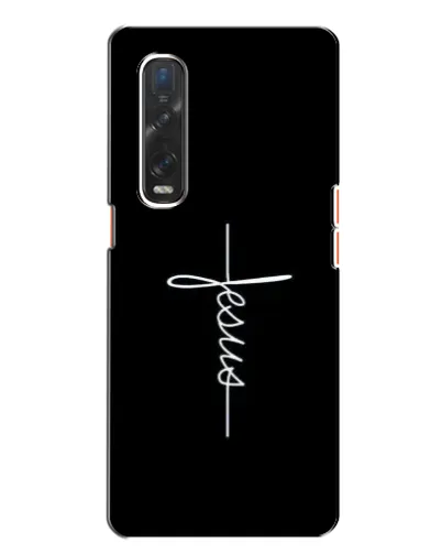 Чехол для OPPO Find X2 с картинкой «Тонкая линия веры»