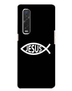 Чехол для OPPO Find X2 с картинкой «Классический Jesus»