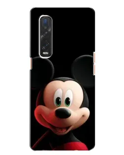 Чехол для OPPO Find X2 с картинкой «Улыбающийся Микки Маус»