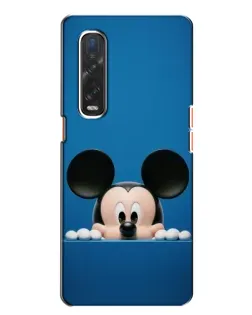 Чехол для OPPO Find X2 с картинкой «Микки выглядывает»