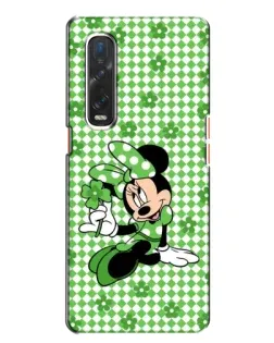 Чехол для OPPO Find X2 с картинкой «Mickey в клетку»