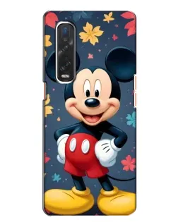 Чехол для OPPO Find X2 с картинкой «Осенний Mickey Mouse»