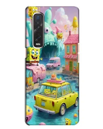 Чехол для OPPO Find X2 с картинкой «Монстр-трак приключения»