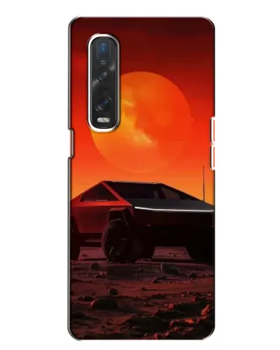 Чехол для OPPO Find X2 с картинкой «Cybertruck на Марсе» Чехол для OPPO Find X2 с картинкой «Cybertruck на Марсе»