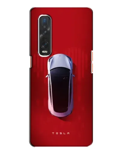 Чехол для OPPO Find X2 с картинкой «Tesla Top View» Чехол для OPPO Find X2 с картинкой «Tesla Top View»