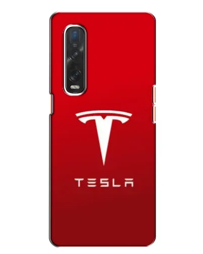 Чехол для OPPO Find X2 с картинкой «Tesla Red Classic» Чехол для OPPO Find X2 с картинкой «Tesla Red Classic»