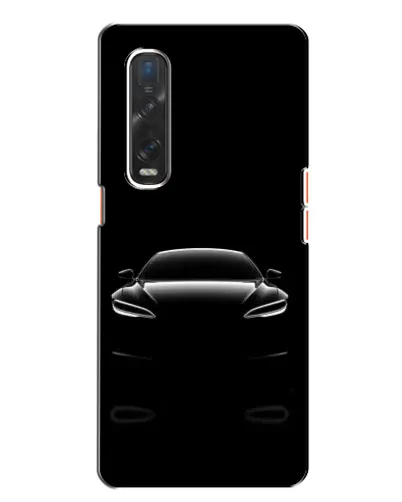 Чехол для OPPO Find X2 с картинкой «Силуэт Tesla Night» Чехол для OPPO Find X2 с картинкой «Силуэт Tesla Night»