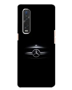 Чохол для OPPO Find X2 з картинкою «Mercedes — абстрактні лінії»