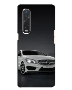 Чохол для OPPO Find X2 з картинкою «Mercedes AMG GT Silver»