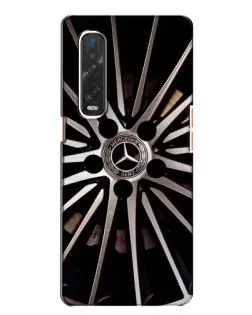 Чехол для OPPO Find X2 с картинкой «Диск Mercedes»