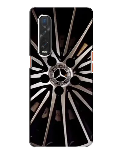 Чехол для OPPO Find X2 с картинкой «Диск Mercedes» Чехол для OPPO Find X2 с картинкой «Диск Mercedes»
