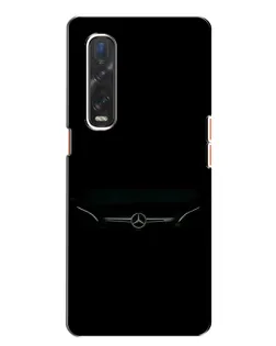 Чехол для OPPO Find X2 с картинкой «Mercedes Stealth Look»