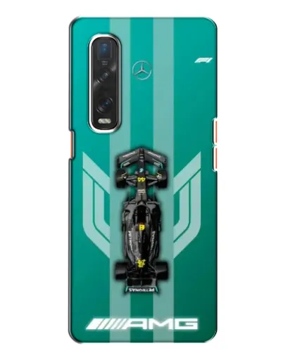 Чехол для OPPO Find X2 с картинкой «Mercedes AMG Petronas» Чехол для OPPO Find X2 с картинкой «Mercedes AMG Petronas»