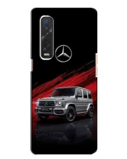Чехол для OPPO Find X2 с картинкой «Mercedes G-Class красный»